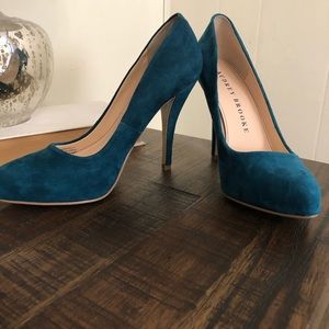 Audrey Brooke Suede Heels